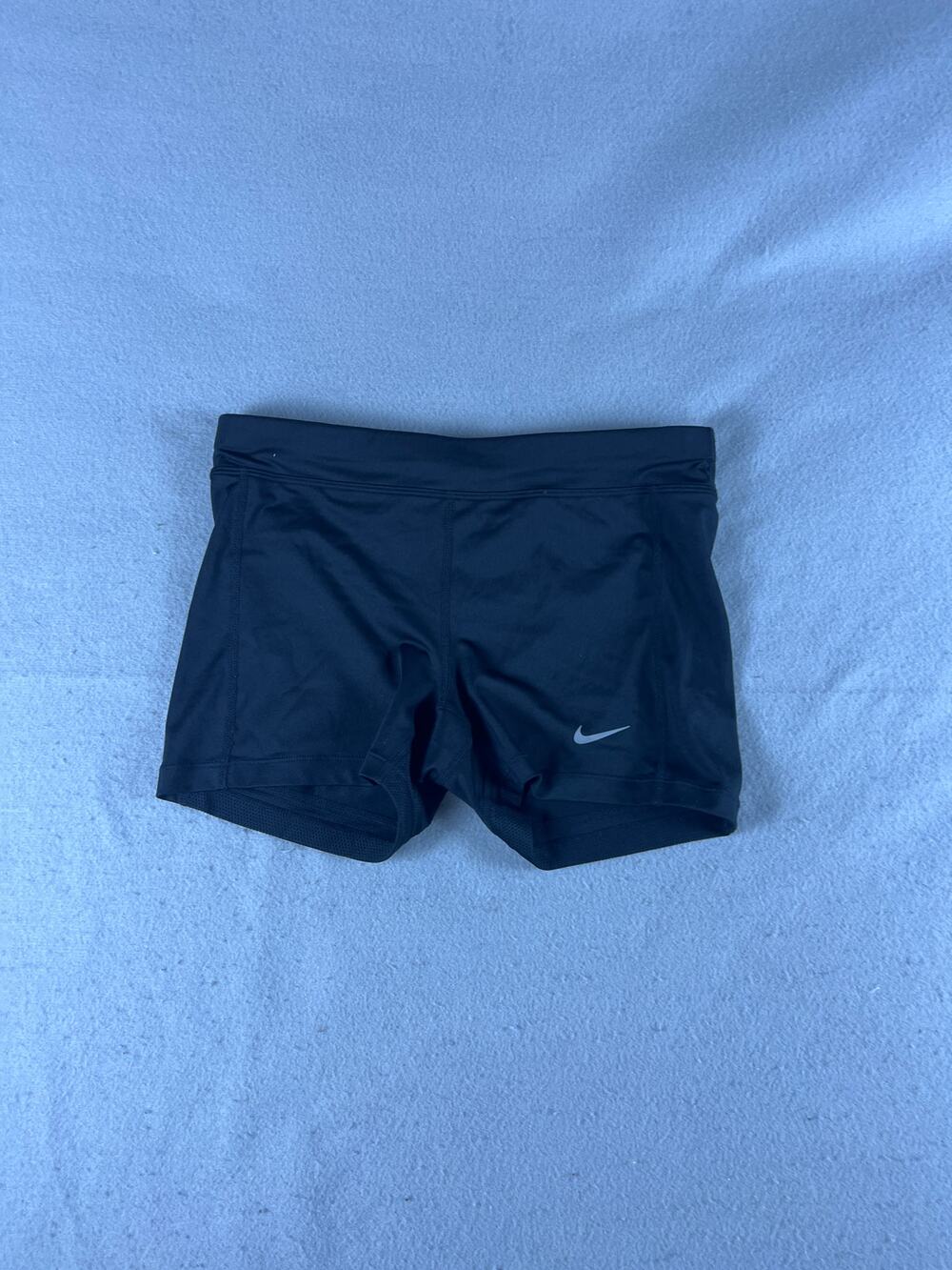 Nike Compression Shorts Womens S Black Dri-FIT Low Rise Volleyball Training Gym